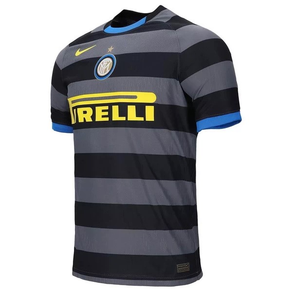 Camiseta Inter de Milán Replica Tercera Ropa 2020/21 Gris